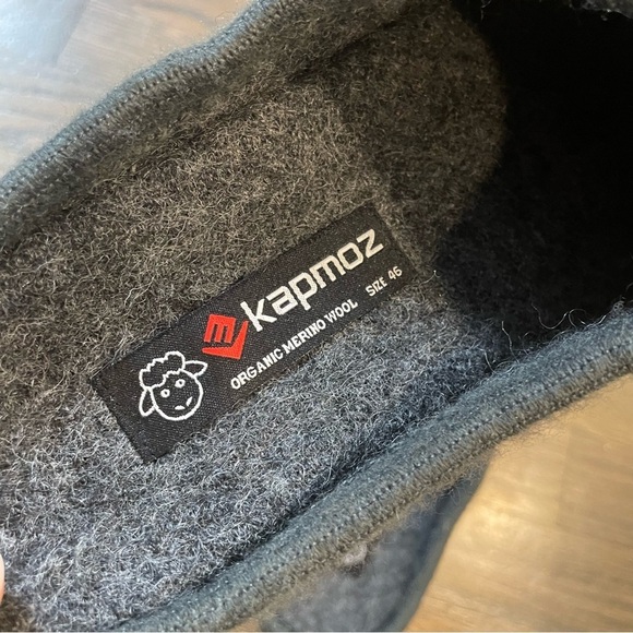 LE KAPMOZ Organic Merino Wool Warm Slip On House Slippers Breathable Clog - Picture 3 of 14